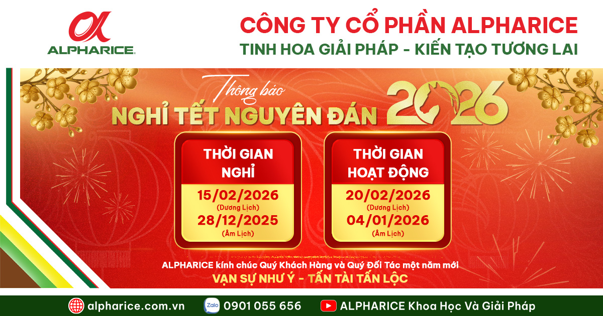 🧧 THÔNG BÁO LỊCH NGHỈ TẾT NGUYÊN ĐÁN 2026 🧨